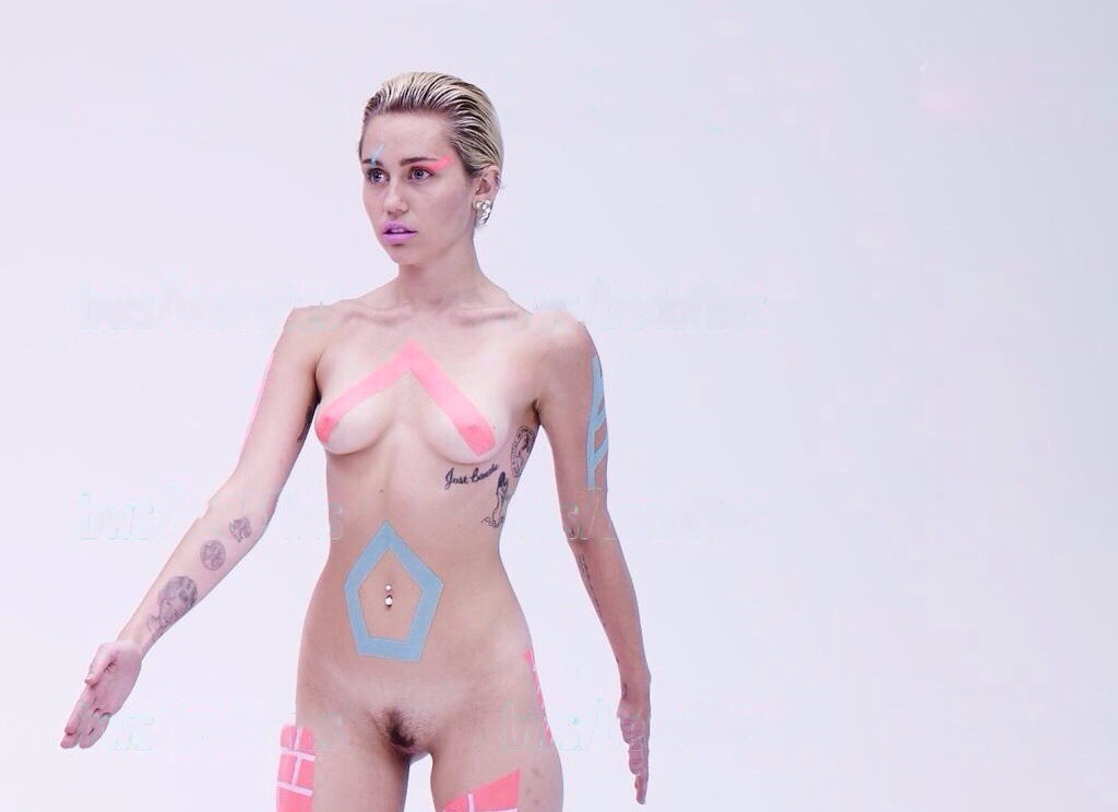 Miley Cyrus Nude Polaroids